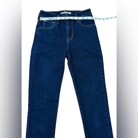 NWOT, Levi’s, 721 High Rise Skinny Jeans, Size 25, Dark Blue - Picture 9 of 14
